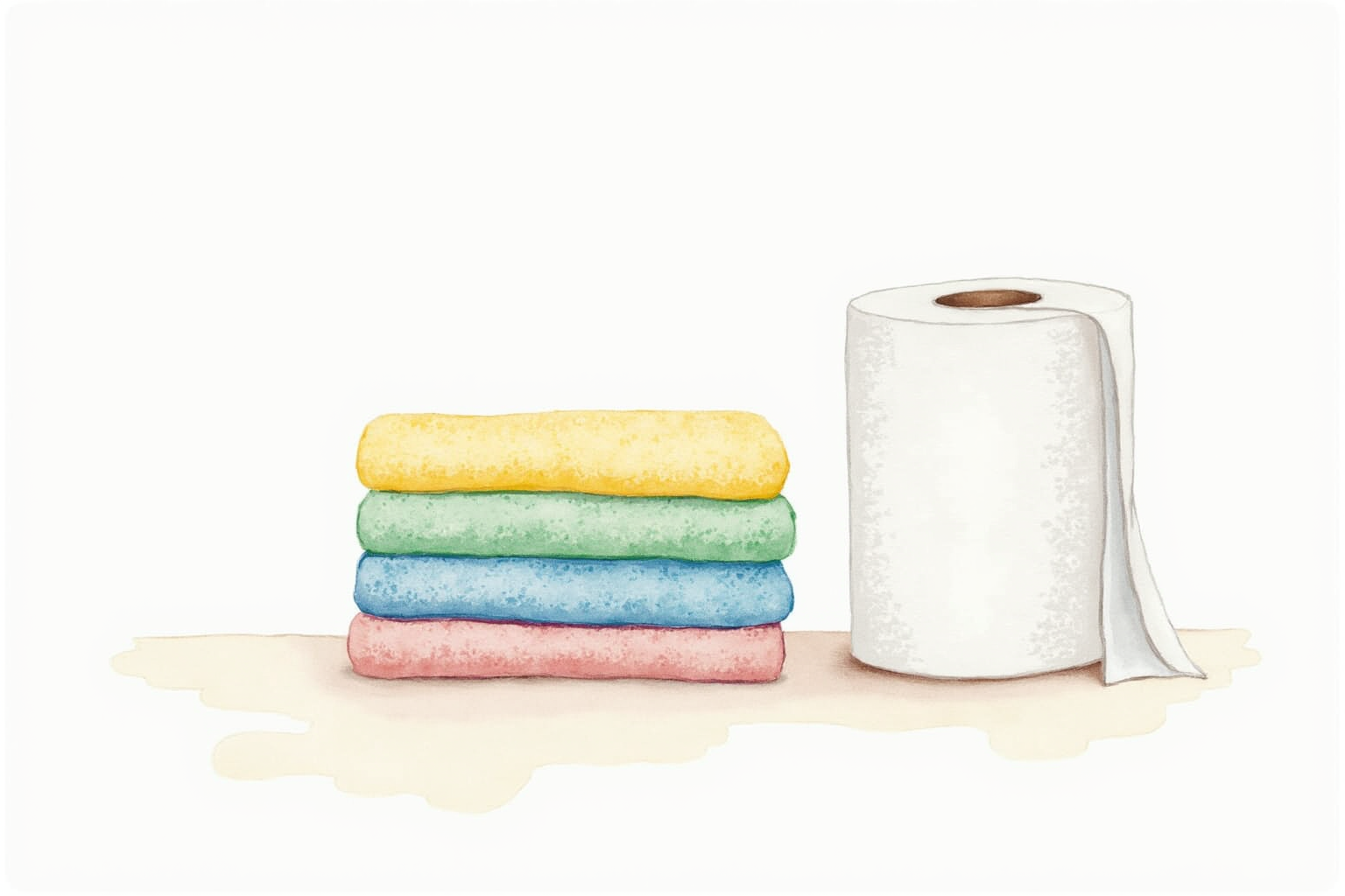 Cloth vs Paper Towels — Real Cost, Water, and CO2 Data (EPA and NRDC Sources)