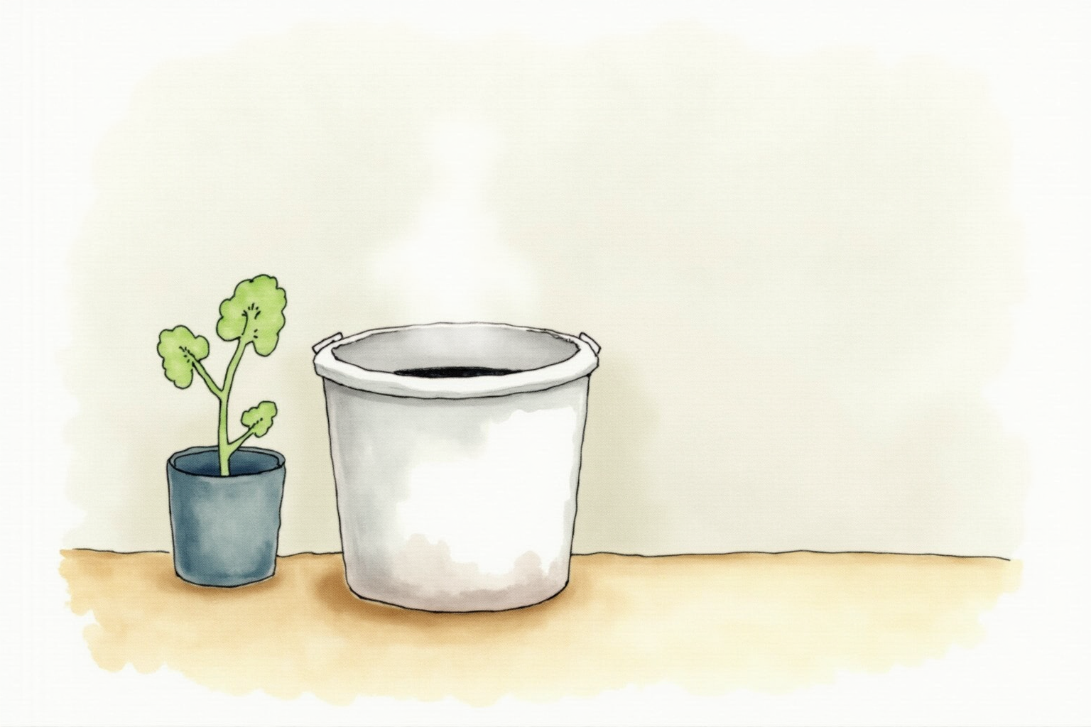 Bokashi indoor compost bucket with sealed lid