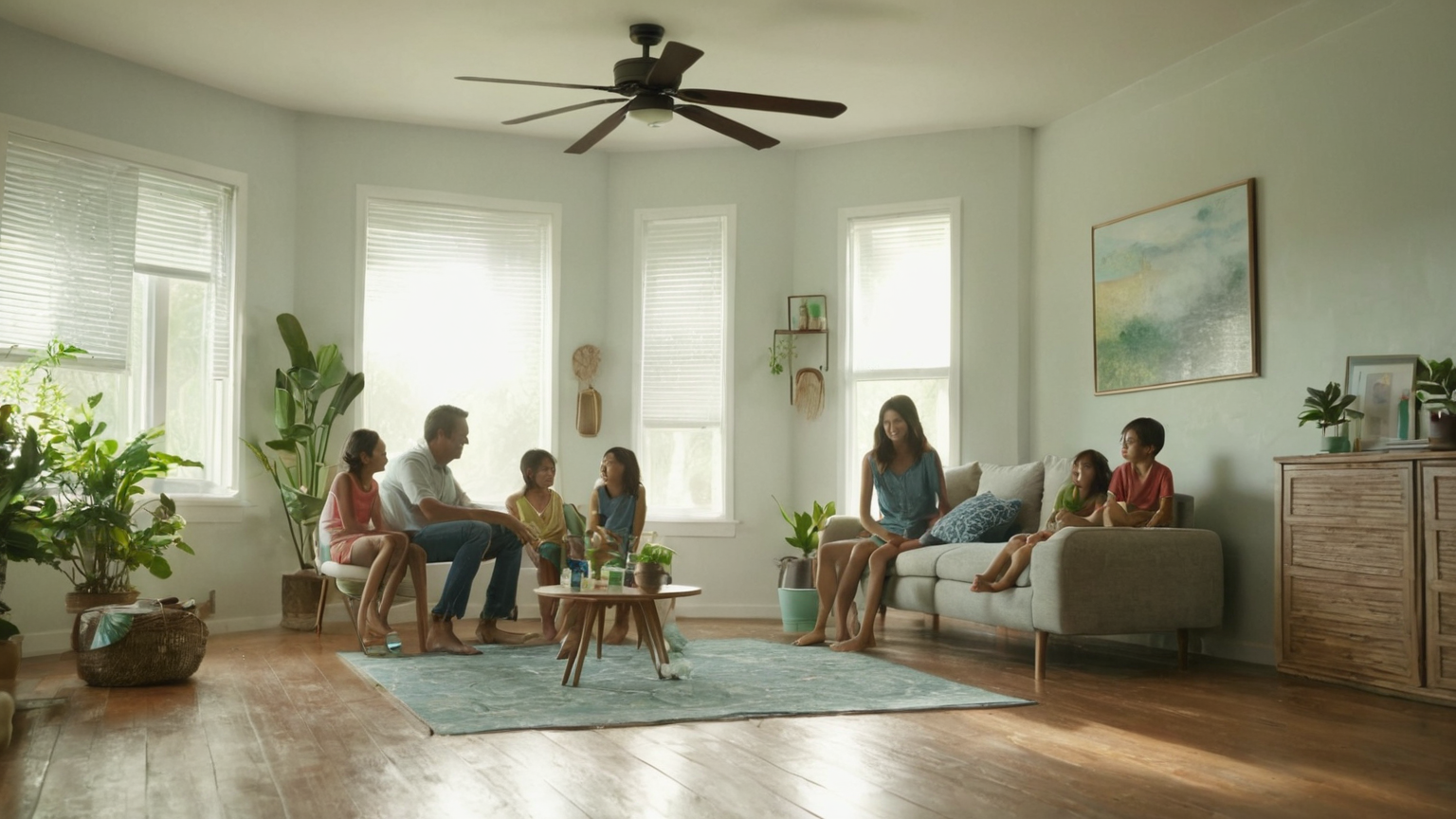 Cool family room
