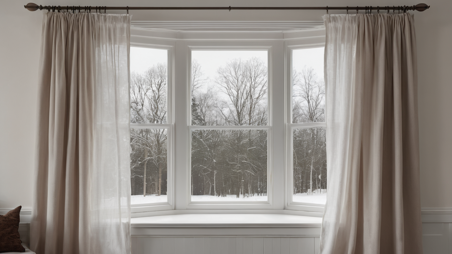Window Heat Loss: Curtains, Film, and Air-Sealing Calculator
